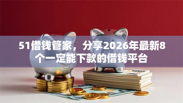 51借钱管家，分享2026年最新8个一定能下款的借钱平台