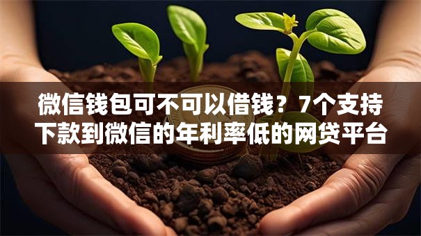 微信钱包可不可以借钱？7个支持下款到微信的年利率低的网贷平台