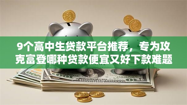 9个高中生贷款平台推荐，专为攻克富登哪种贷款便宜又好下款难题