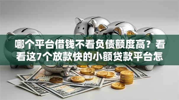 哪个平台借钱不看负债额度高？看看这7个放款快的小额贷款平台怎么样