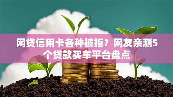 网贷信用卡各种被拒？网友亲测5个贷款买车平台盘点