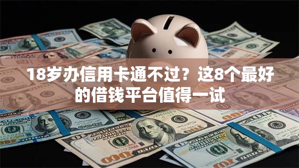 18岁办信用卡通不过？这8个最好的借钱平台值得一试