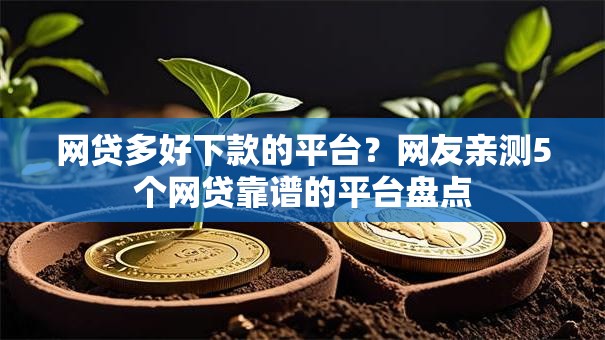 网贷多好下款的平台？网友亲测5个网贷靠谱的平台盘点