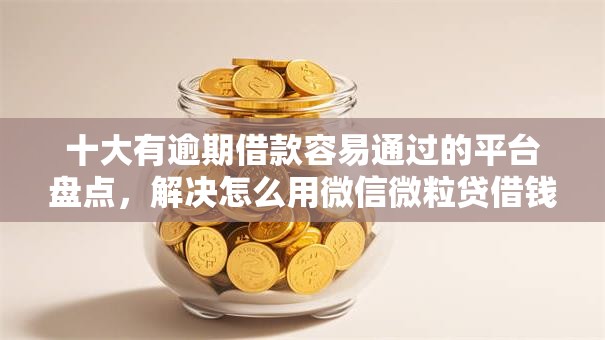 十大有逾期借款容易通过的平台盘点，解决怎么用微信微粒贷借钱的问题