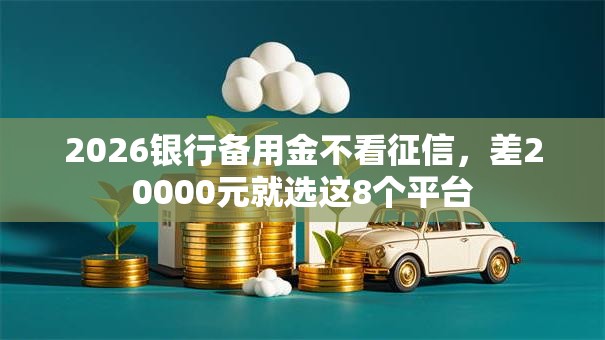 2026银行备用金不看征信,差20000元就选这8个平台 2026银行备用金不看征信,差20000元就选这8个平台