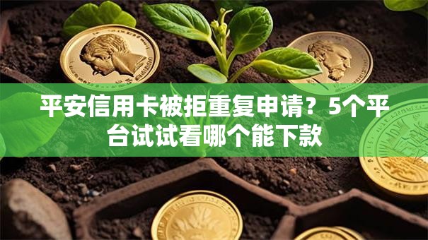 平安信用卡被拒重复申请？5个平台试试看哪个能下款