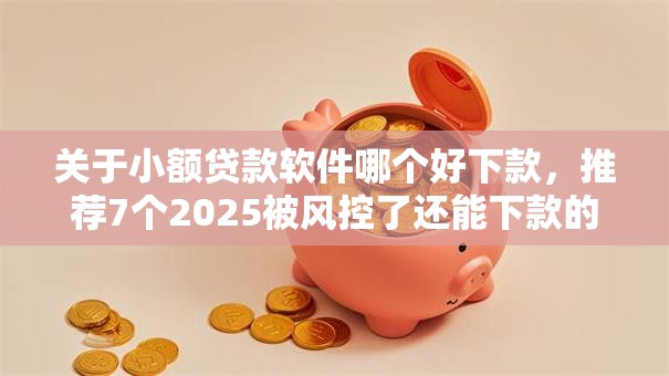 关于小额贷款软件哪个好下款，推荐7个2025被风控了还能下款的平台给你