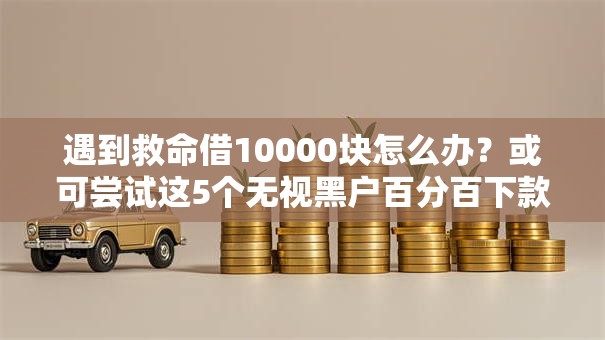 遇到救命借10000块怎么办?或可尝试这5个无视黑户百分百下款软件 遇到救命借10000块怎么办?或可尝试这5个无视黑户百分百下款软件