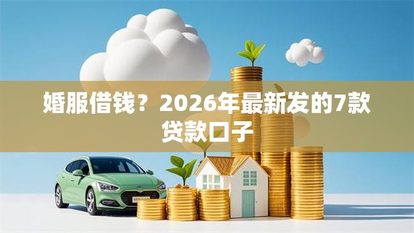 婚服借钱？2026年最新发的7款贷款口子