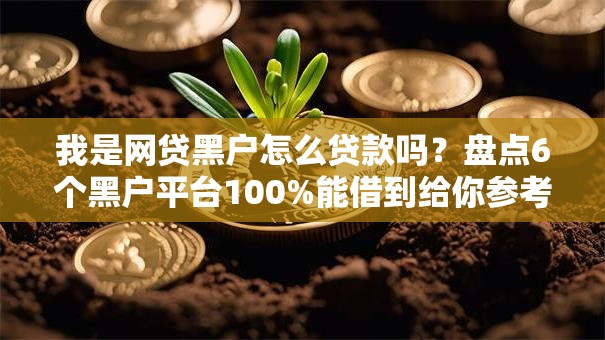 我是网贷黑户怎么贷款吗？盘点6个黑户平台100%能借到给你参考