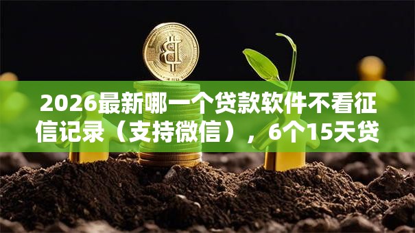 2026最新哪一个贷款软件不看征信记录(支持微信),6个15天贷款平台无私分享 2026最新哪一个贷款软件不看征信记录(支持微信),6个15天贷款平台无私分享