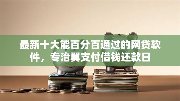 最新十大能百分百通过的网贷软件，专治翼支付借钱还款日