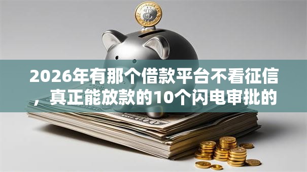 2026年有那个借款平台不看征信,真正能放款的10个闪电审批的软件推荐 2026年有那个借款平台不看征信,真正能放款的10个闪电审批的软件推荐