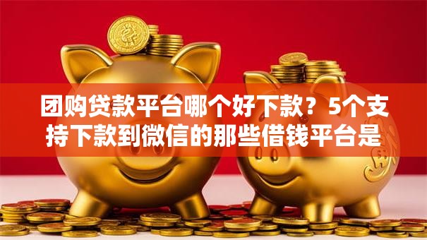 团购贷款平台哪个好下款?5个支持下款到微信的那些借钱平台是正规的 团购贷款平台哪个好下款?5个支持下款到微信的那些借钱平台是正规的