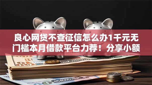 良心网贷不查征信怎么办1千元无门槛本月借款平台力荐！分享小额网贷口子1千元无门槛借款