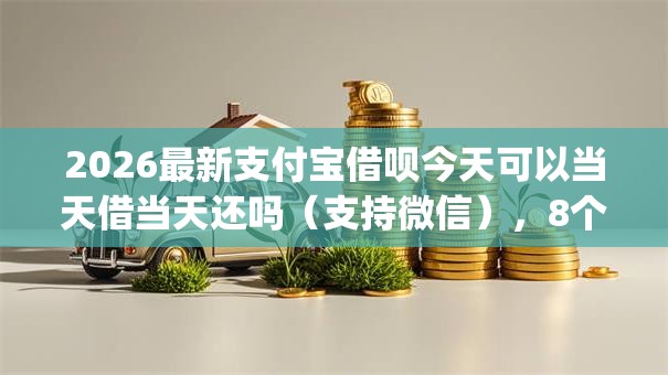 2026最新支付宝借呗今天可以当天借当天还吗(支持微信),8个p2p网贷平台无私分享 2026最新支付宝借呗今天可以当天借当天还吗(支持微信),8个p2p网贷平台无私分享