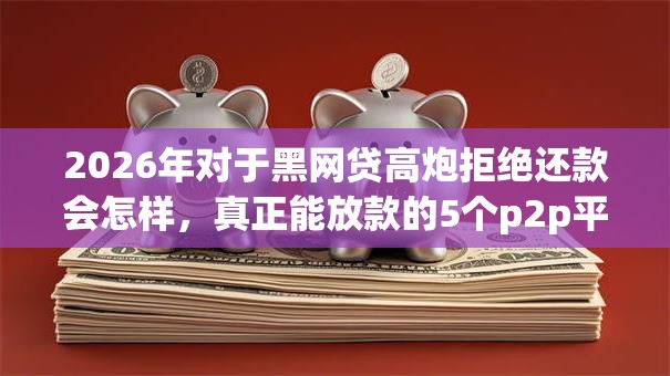 2026年对于黑网贷高炮拒绝还款会怎样，真正能放款的5个p2p平台贷款推荐