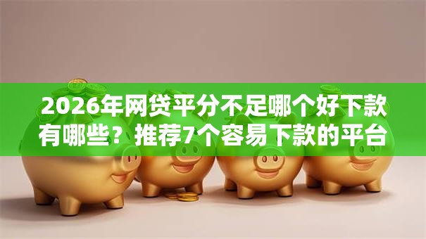 2026年网贷平分不足哪个好下款有哪些？推荐7个容易下款的平台