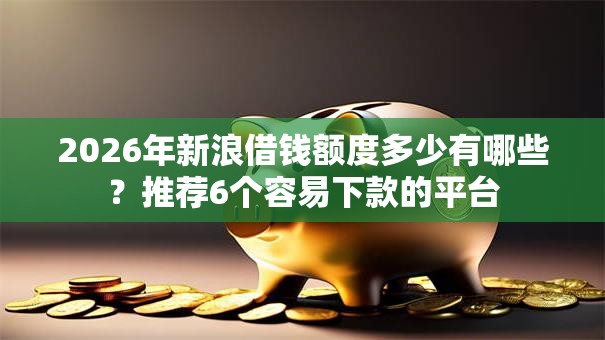 2026年新浪借钱额度多少有哪些？推荐6个容易下款的平台