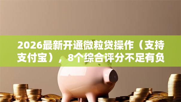2026最新开通微粒贷操作(支持支付宝),8个综合评分不足有负债都能下款软件无私分享 2026最新开通微粒贷操作(支持支付宝),8个综合评分不足有负债都能下款软件无私分享