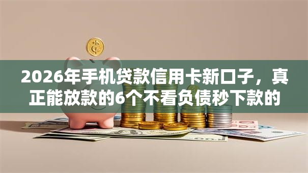 2026年手机贷款信用卡新口子,真正能放款的6个不看负债秒下款的网贷平台推荐 2026年手机贷款信用卡新口子,真正能放款的6个不看负债秒下款的网贷平台推荐