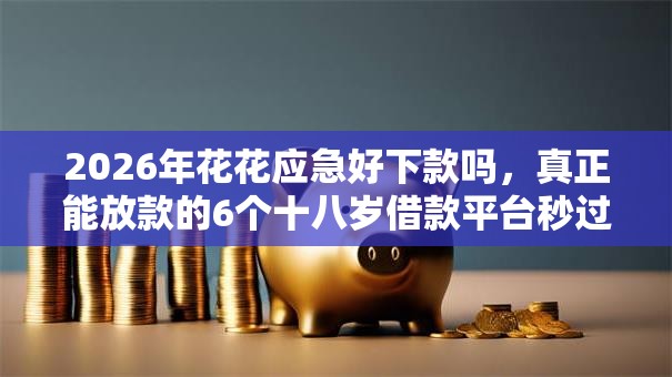 2026年花花应急好下款吗，真正能放款的6个十八岁借款平台秒过的软件推荐