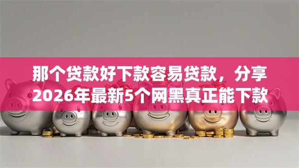 那个贷款好下款容易贷款，分享2026年最新5个网黑真正能下款的app