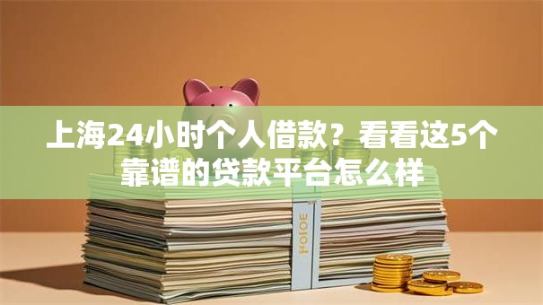 上海24小时个人借款？看看这5个靠谱的贷款平台怎么样