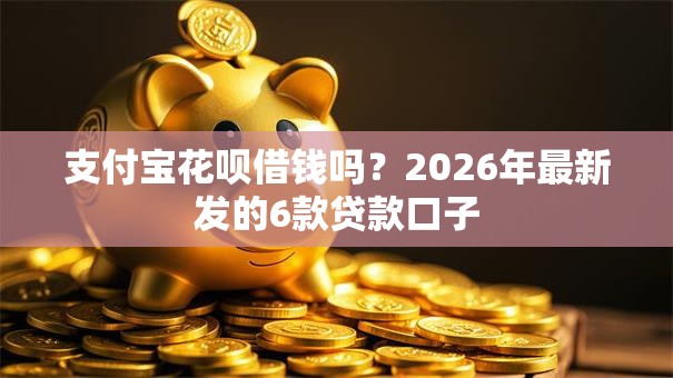 支付宝花呗借钱吗？2026年最新发的6款贷款口子