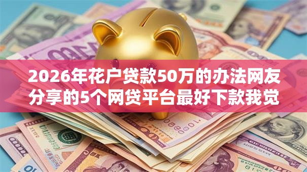 2026年花户贷款50万的办法网友分享的5个网贷平台最好下款我觉得不错！