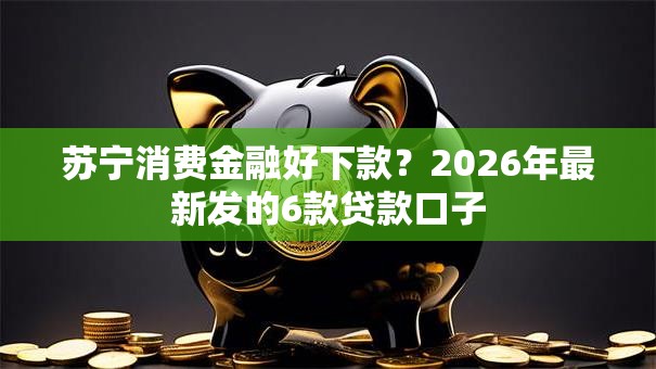 苏宁消费金融好下款？2026年最新发的6款贷款口子