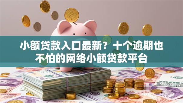 小额贷款入口最新？十个逾期也不怕的网络小额贷款平台