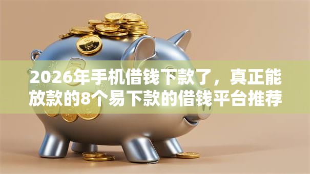 2026年手机借钱下款了，真正能放款的8个易下款的借钱平台推荐
