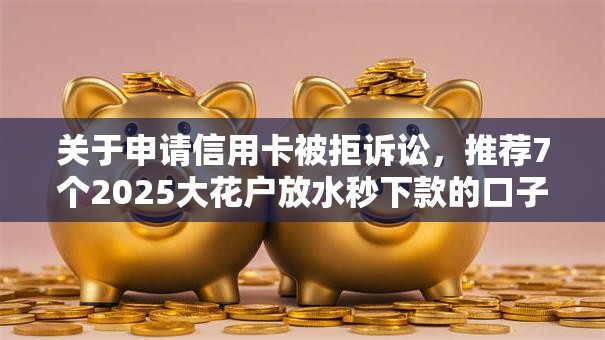 关于申请信用卡被拒诉讼，推荐7个2025大花户放水秒下款的口子给你