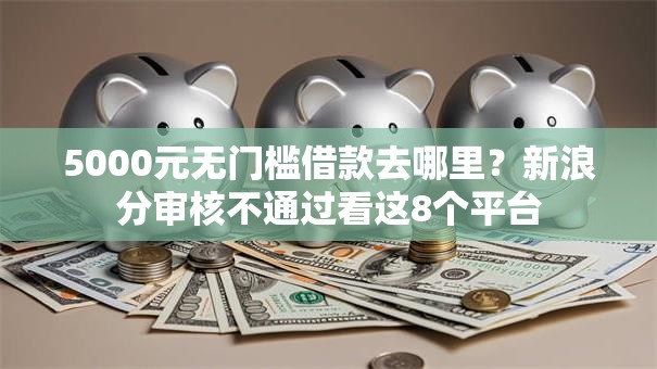 5000元无门槛借款去哪里？新浪分审核不通过看这8个平台