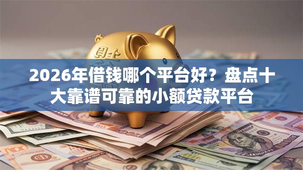 2026年借钱哪个平台好？盘点十大靠谱可靠的小额贷款平台