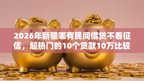 2026年新疆哪有民间借贷不看征信,超热门的10个贷款10万比较容易的口子推荐 2026年新疆哪有民间借贷不看征信,超热门的10个贷款10万比较容易的口子推荐