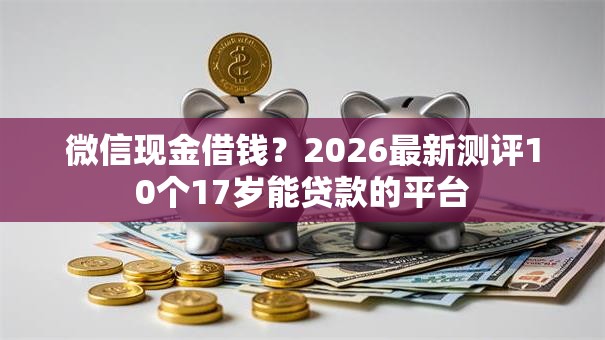 微信现金借钱？2026最新测评10个17岁能贷款的平台