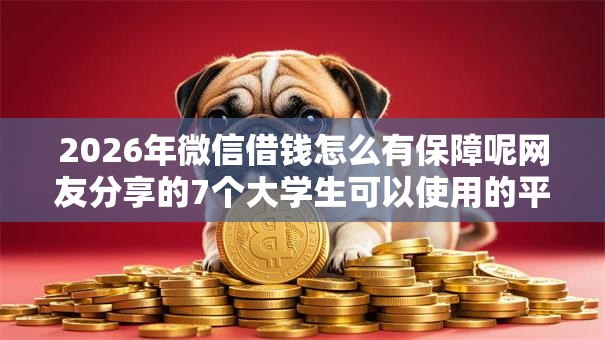 2026年微信借钱怎么有保障呢网友分享的7个大学生可以使用的平台我觉得不错! 2026年微信借钱怎么有保障呢网友分享的7个大学生可以使用的平台我觉得不错!