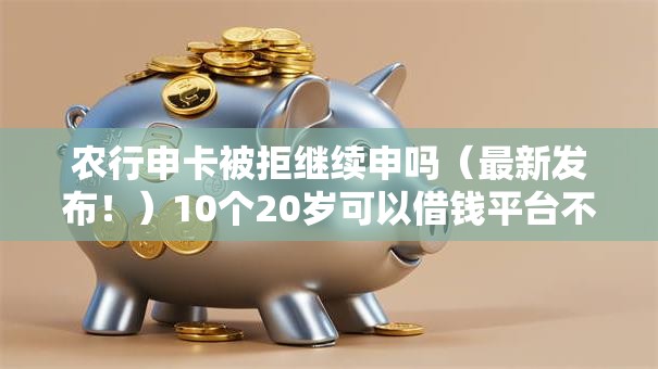农行申卡被拒继续申吗（最新发布！）10个20岁可以借钱平台不查征信的平台