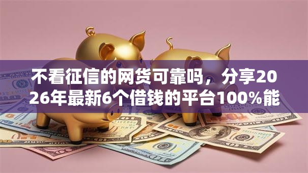 不看征信的网货可靠吗，分享2026年最新6个借钱的平台100%能借到