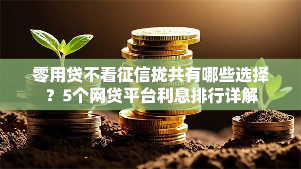 零用贷不看征信拢共有哪些选择？5个网贷平台利息排行详解