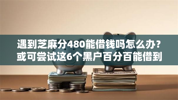 遇到芝麻分480能借钱吗怎么办?或可尝试这6个黑户百分百能借到钱的平台 遇到芝麻分480能借钱吗怎么办?或可尝试这6个黑户百分百能借到钱的平台
