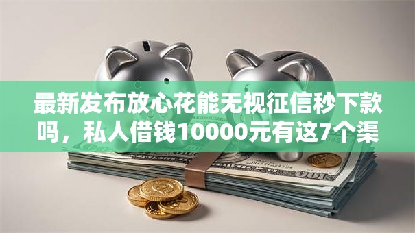 最新发布放心花能无视征信秒下款吗，私人借钱10000元有这7个渠道