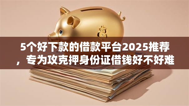 5个好下款的借款平台2025推荐,专为攻克押身份证借钱好不好难题 5个好下款的借款平台2025推荐,专为攻克押身份证借钱好不好难题
