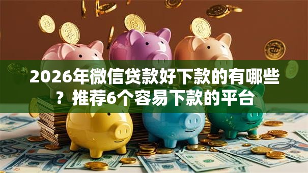 2026年微信贷款好下款的有哪些?推荐6个容易下款的平台 2026年微信贷款好下款的有哪些?推荐6个容易下款的平台