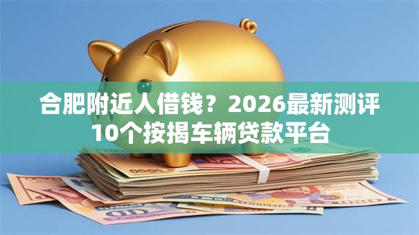 合肥附近人借钱？2026最新测评10个按揭车辆贷款平台