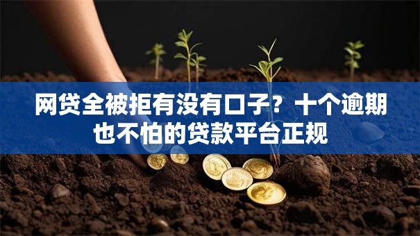 网贷全被拒有没有口子？十个逾期也不怕的贷款平台正规