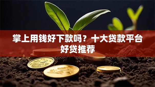 掌上用钱好下款吗?十大贷款平台好贷推荐 掌上用钱好下款吗?十大贷款平台好贷推荐