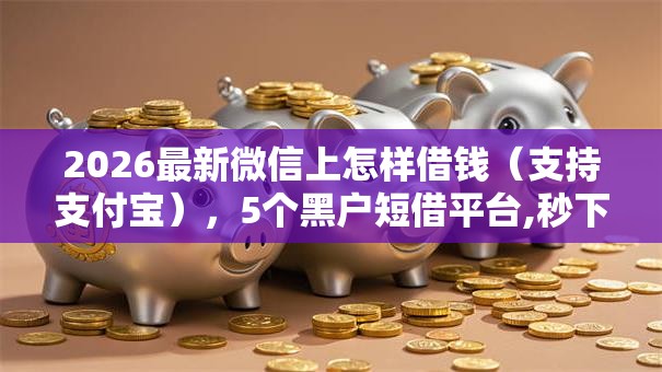 2026最新微信上怎样借钱（支持支付宝），5个黑户短借平台,秒下款还可靠无私分享